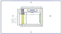 Garaventa Lift Homelift measurements